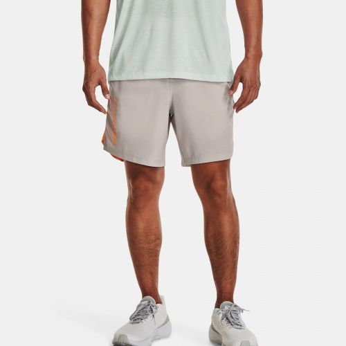 Clothing - Under Armour UA Launch SW 7inch Wordmark Shorts | Fitness 
